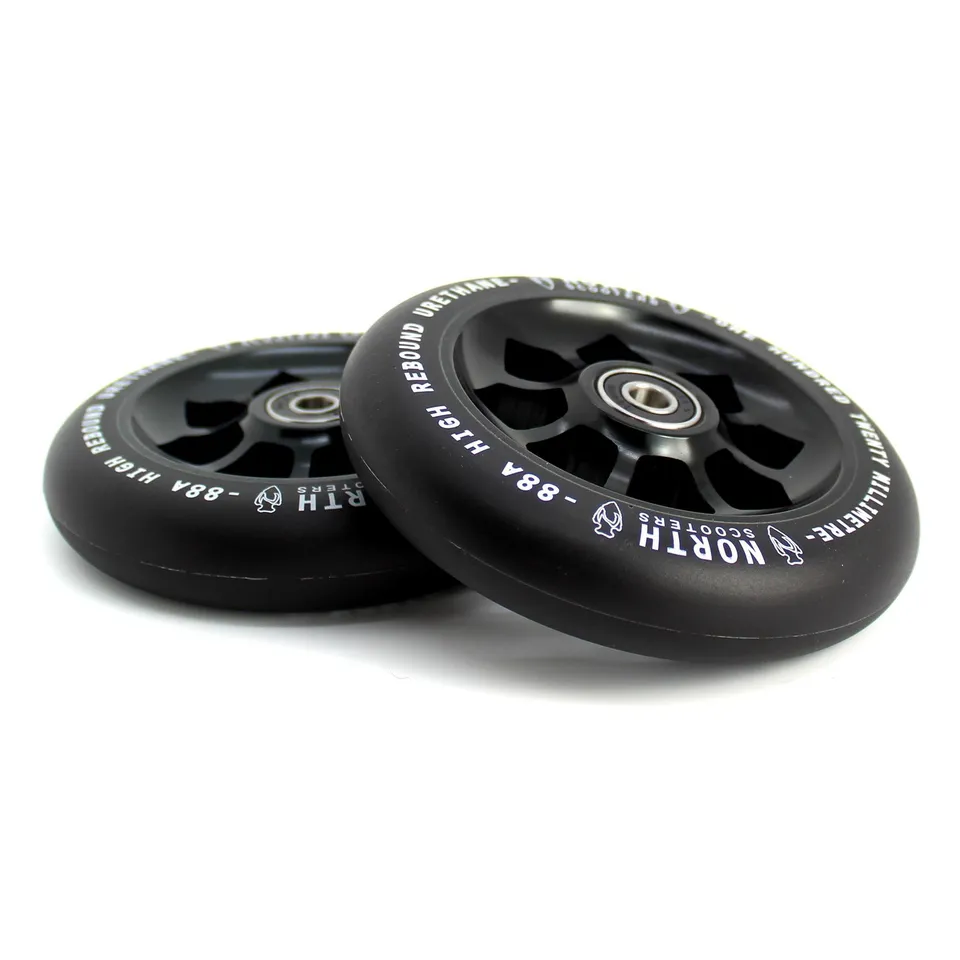 north-pentagon-scooter-rollen-120mm-black-black-pu-88a image 1