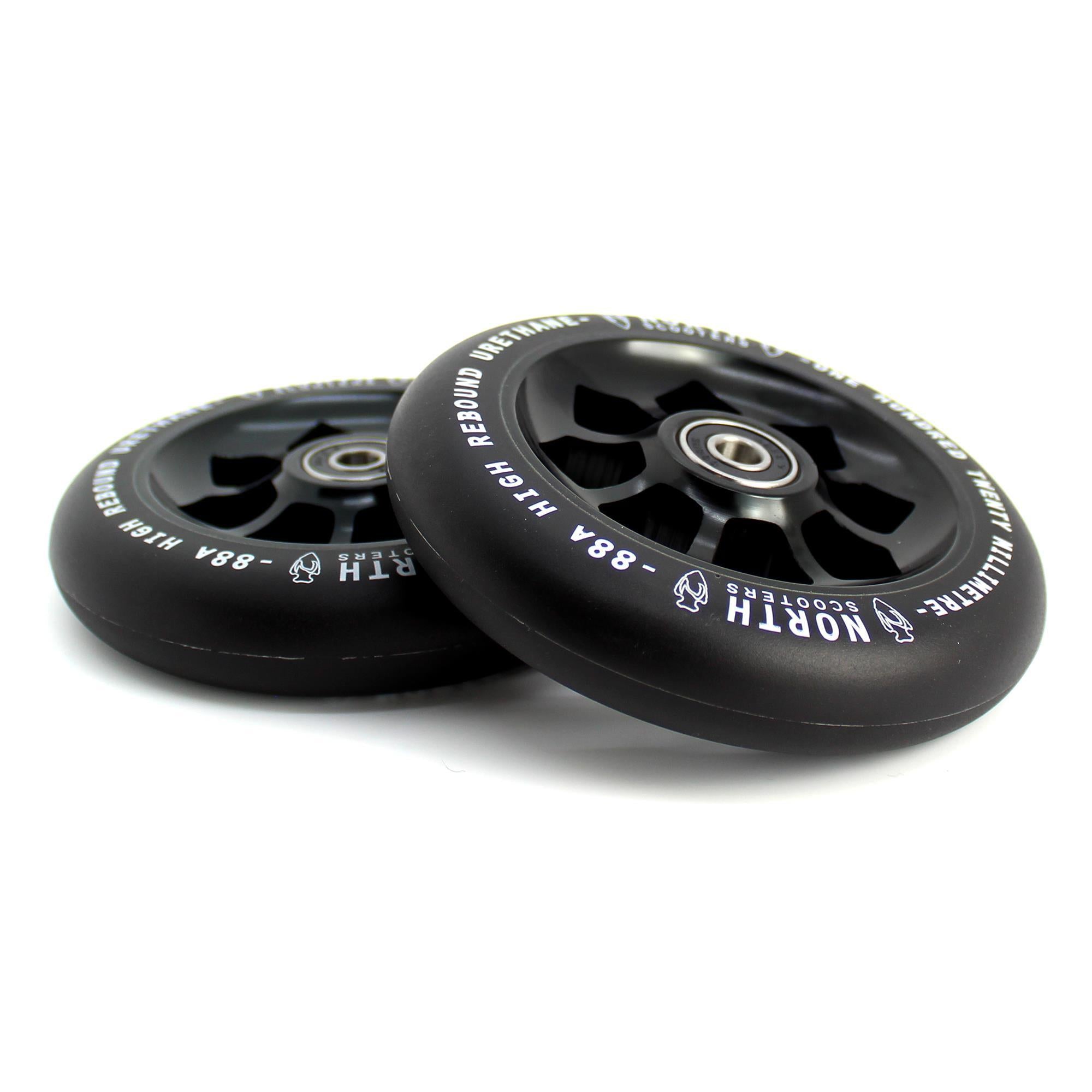 north-pentagon-scooter-rollen-120mm-black-black-pu-88a image 1