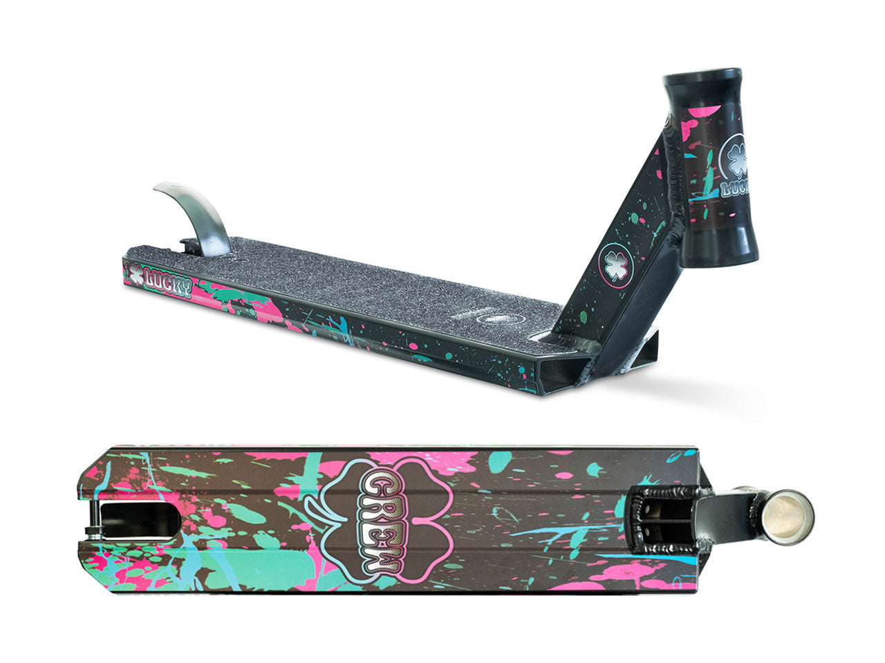 lucky-crew-pro-scooter-deck-19x4-5-zoll-alu-royale-rush image 2