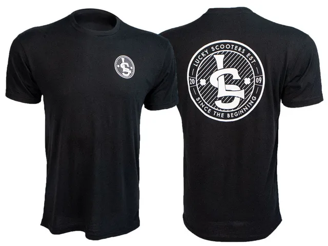 lucky-prospect-since-the-beginning-t-shirt-schwarz-baumwolle image 1