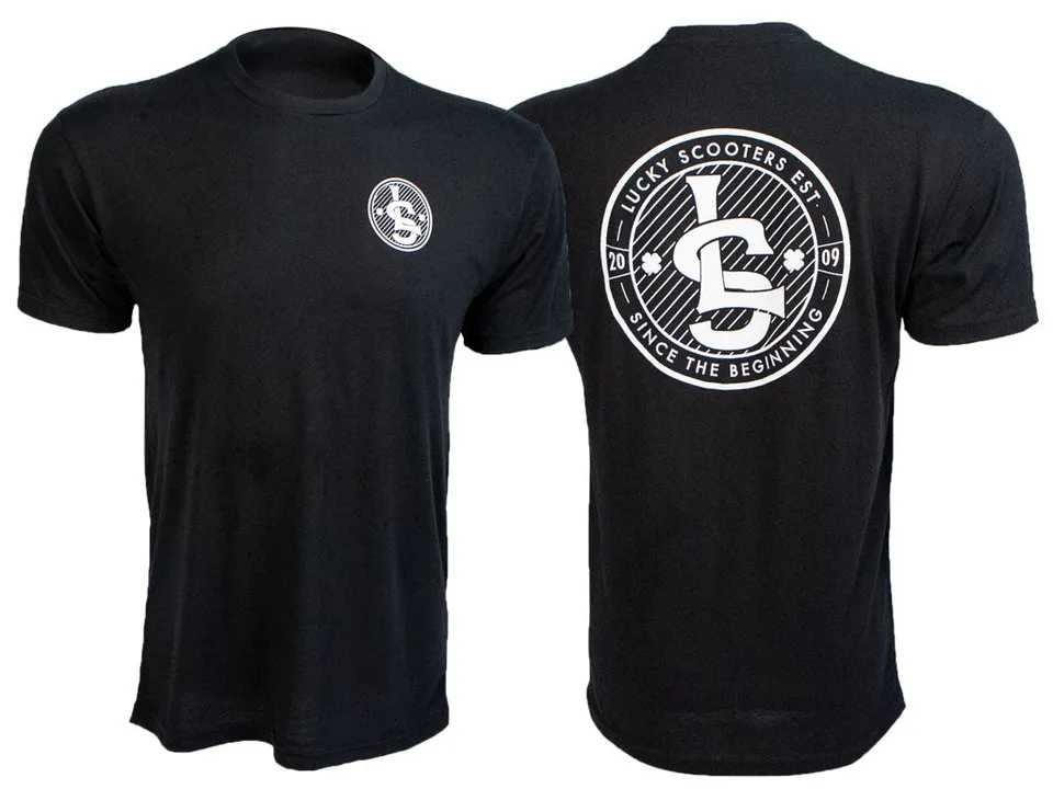 lucky-prospect-since-the-beginning-t-shirt-schwarz-baumwolle image 1