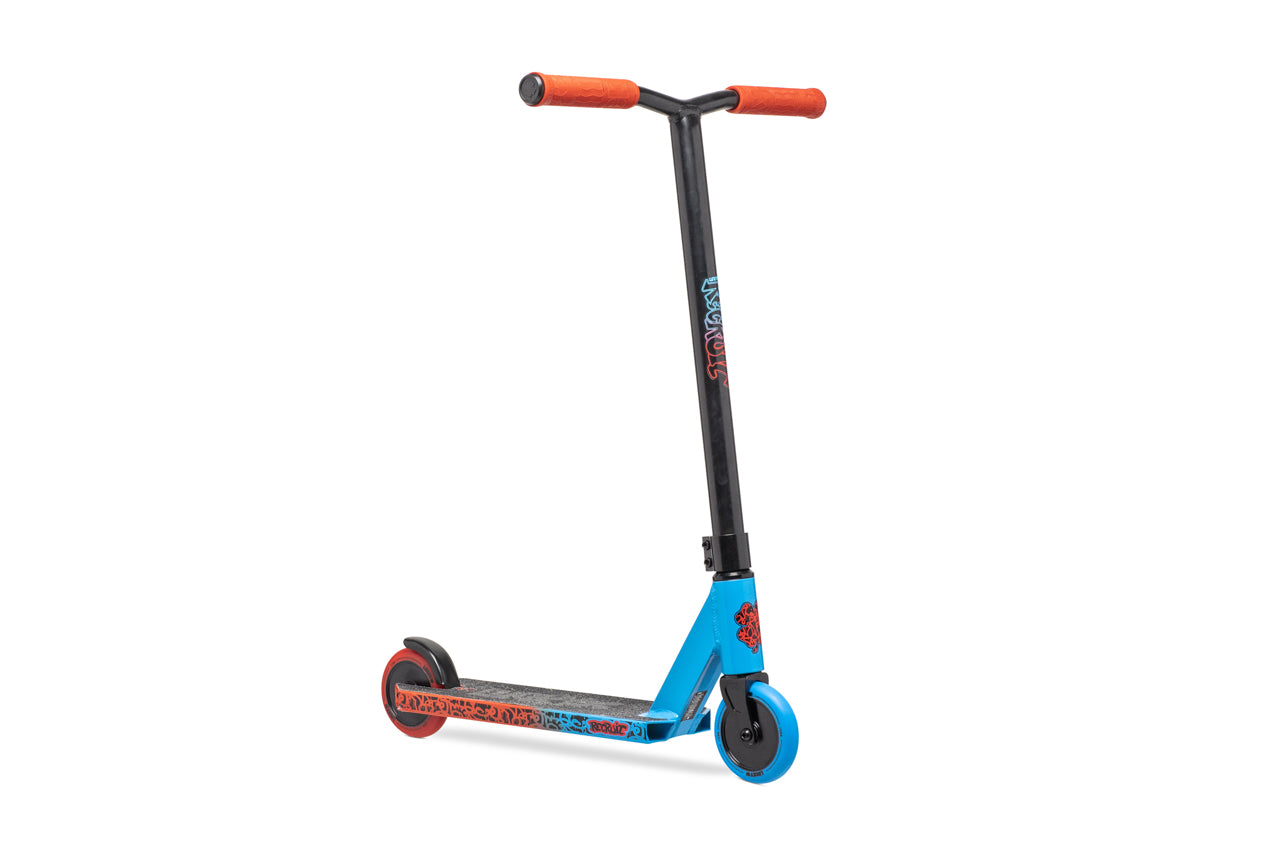 lucky-recruit-mini-pro-scooter-komplett-black-teal-110mm image 4