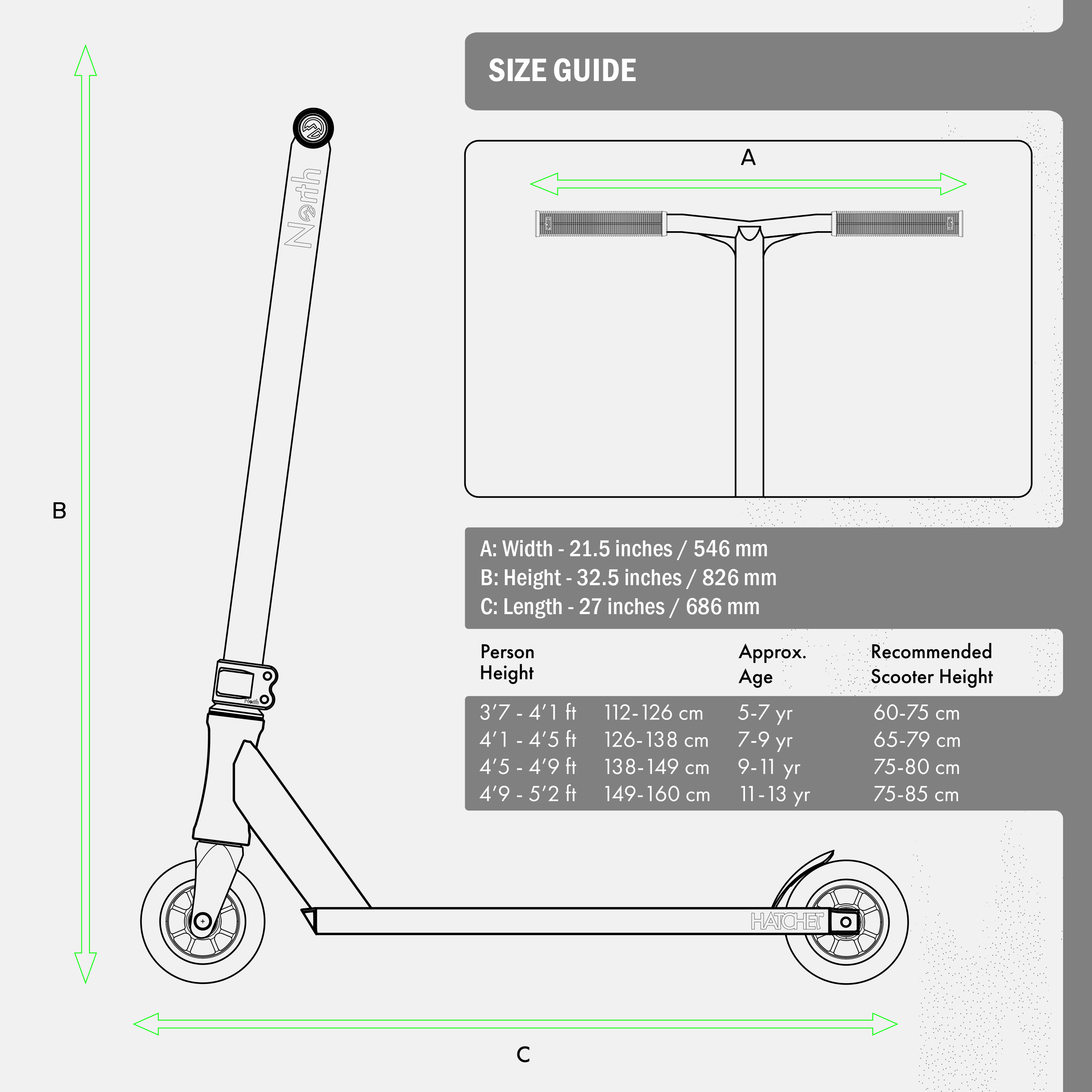 north-hatchet-g2-komplettscooter-stunt-scooter-black-black image 4