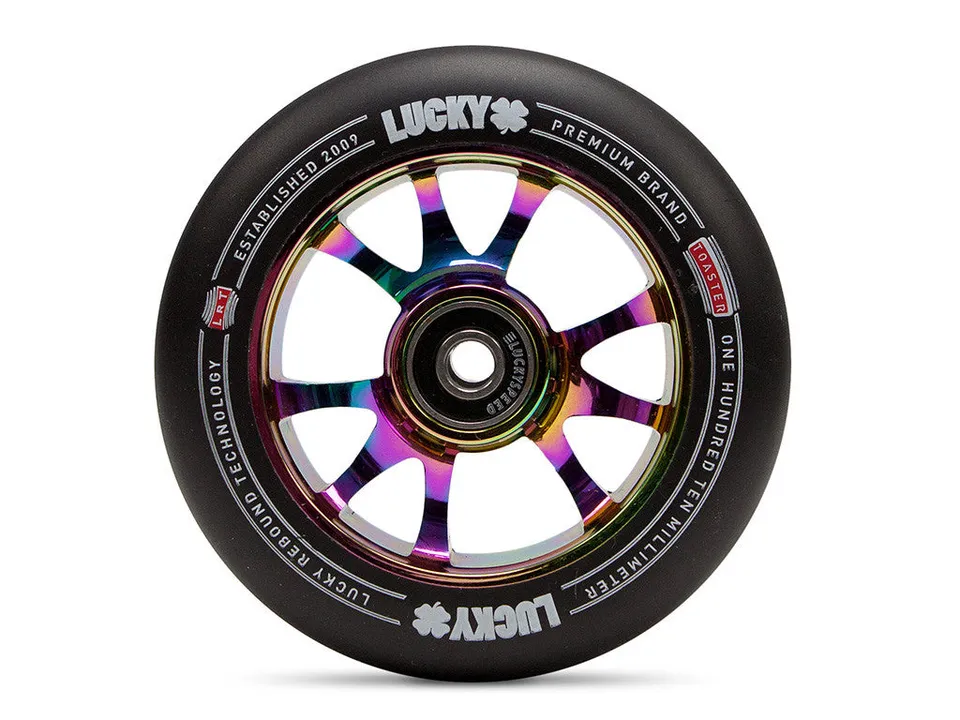 lucky-prospect-toaster-110mm-stunt-scooter-rolle-neochrome image 1