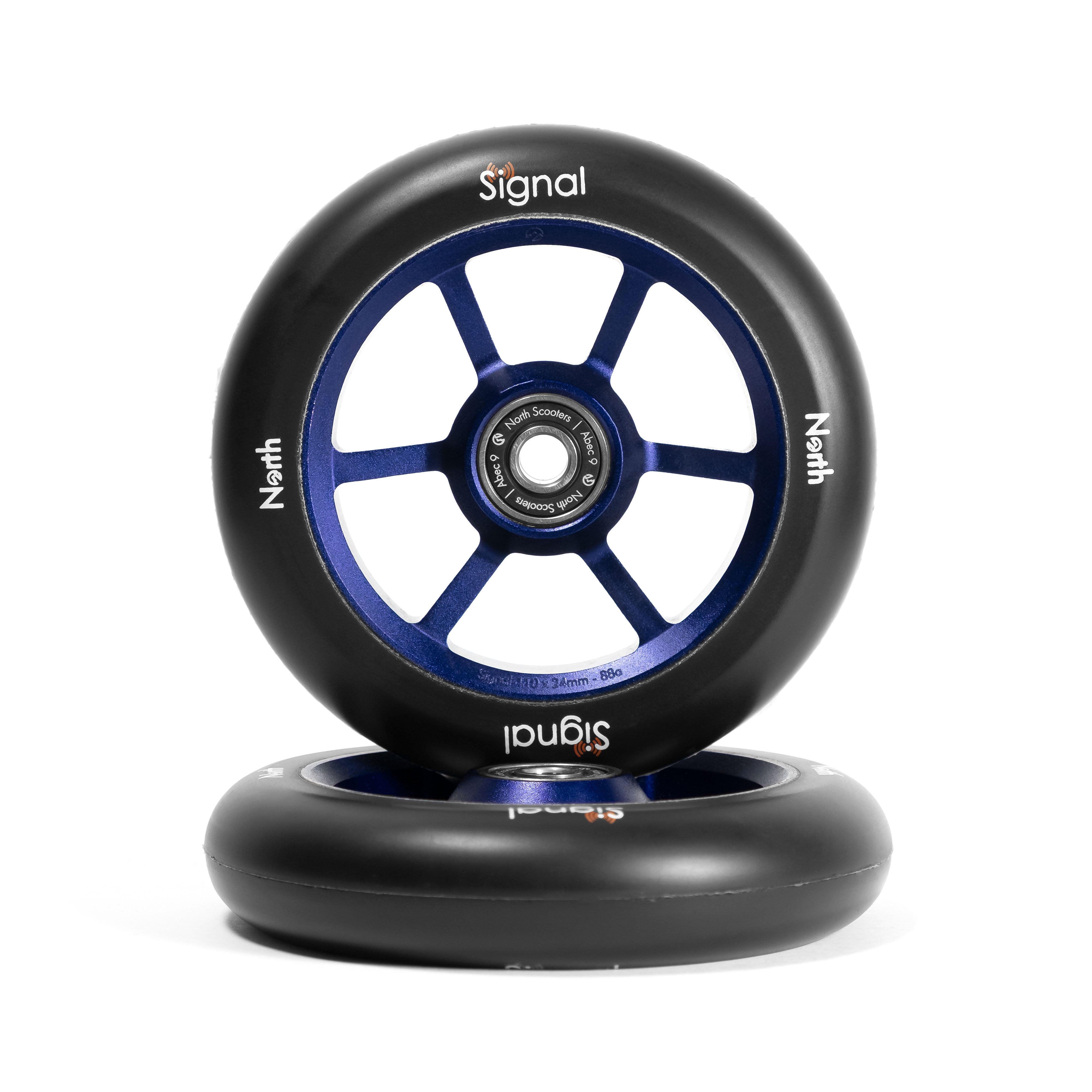 north-signal-v3-stunt-scooter-rollen-110mm-rust-black-pu image 2