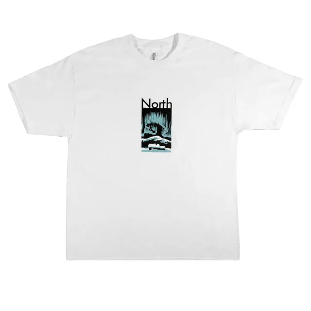 north-scooters-club-northern-lights-t-shirt-wei-baumwolle image 1