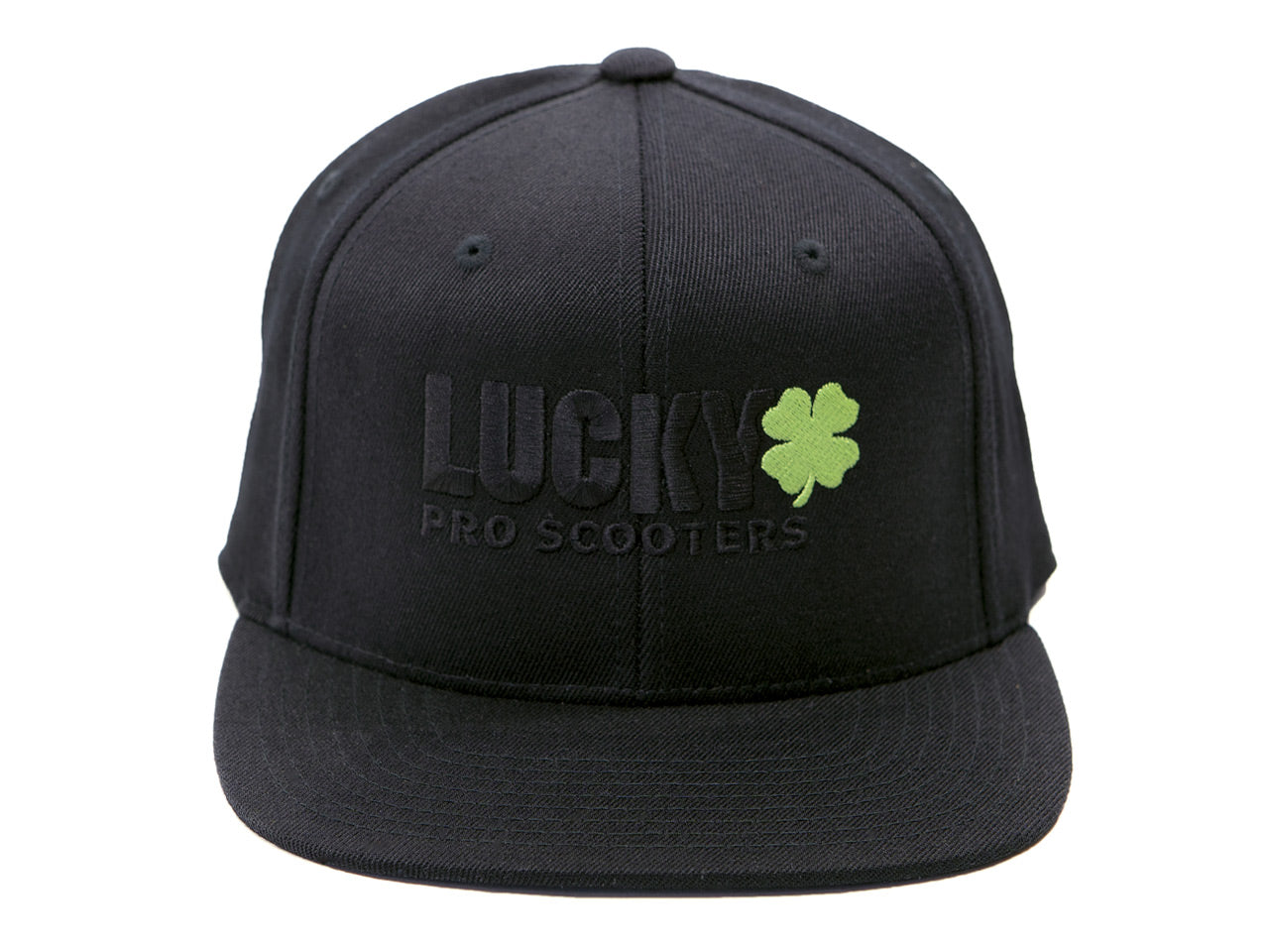 lucky-prospect-flatbill-cap-schwarz-logo image 1