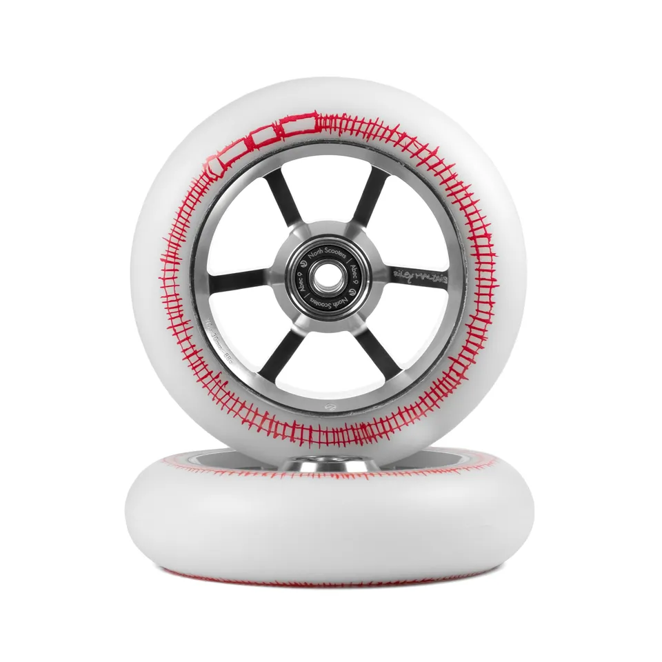north-riley-maltais-rollen-stuntscooter-115x30-silber-wei image 1