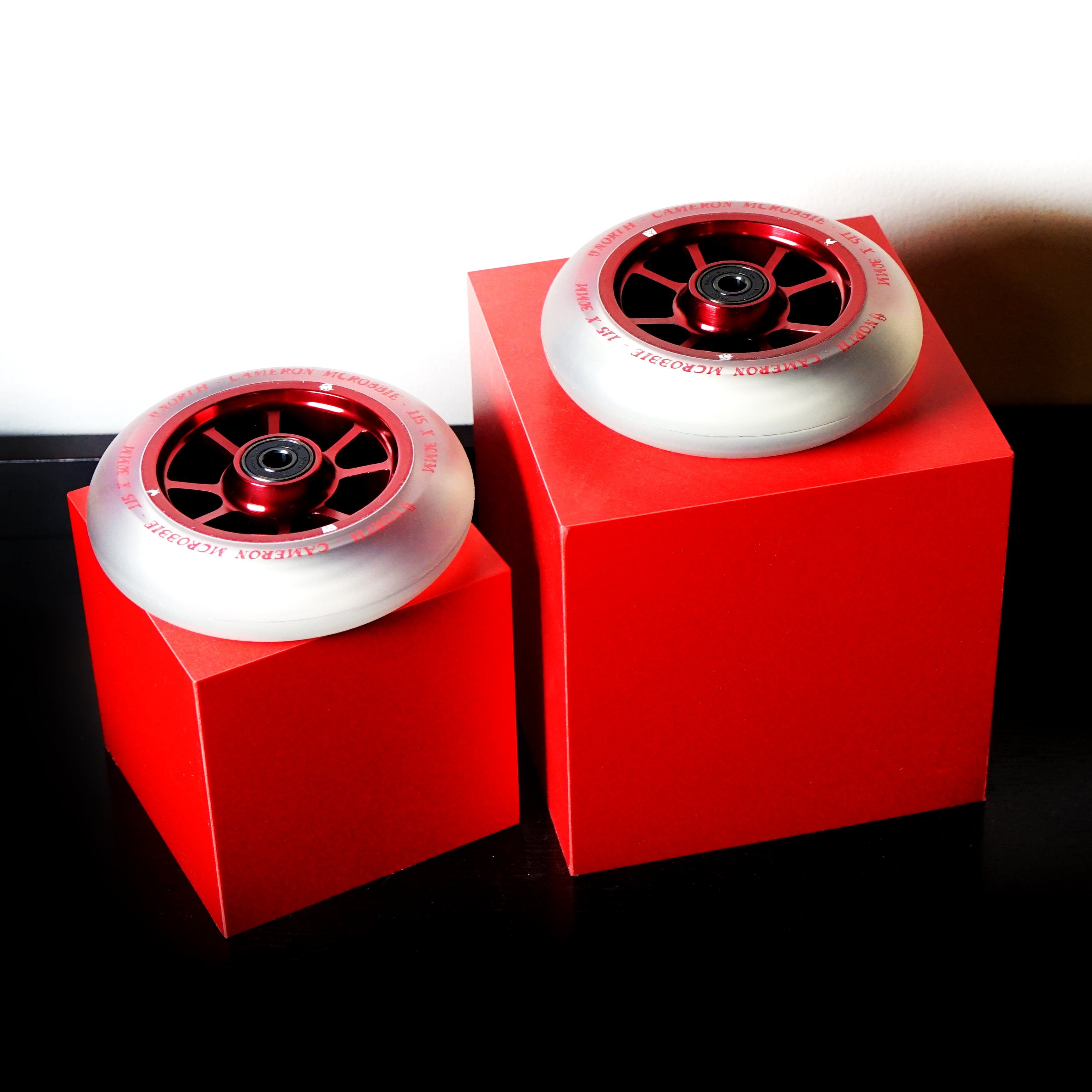 north-mcrobbie-signature-rollen-115mm-wine-red-clear-pu image 4