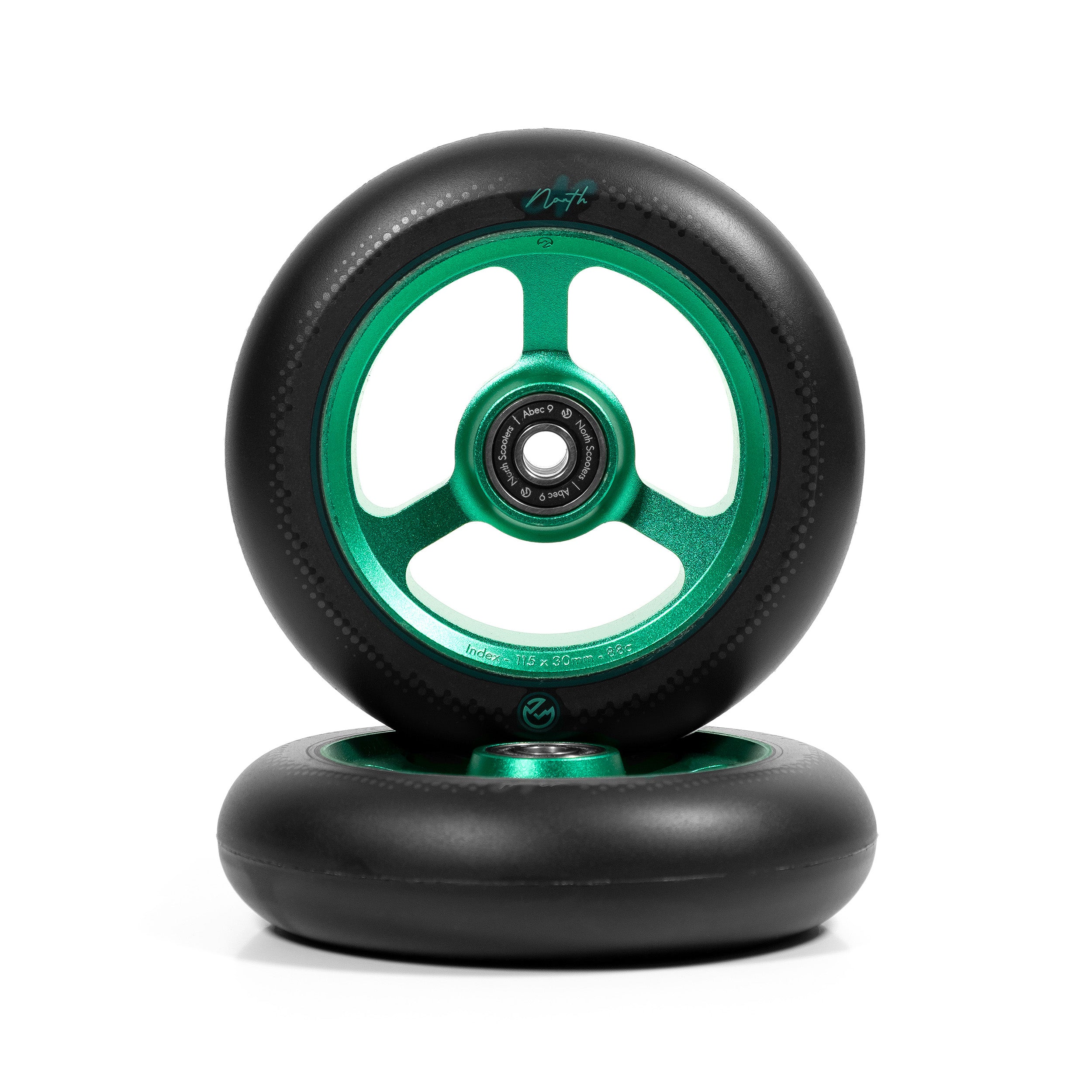 north-index-115mm-stunt-scooter-rollen-matt-schwarz-30mm image 3