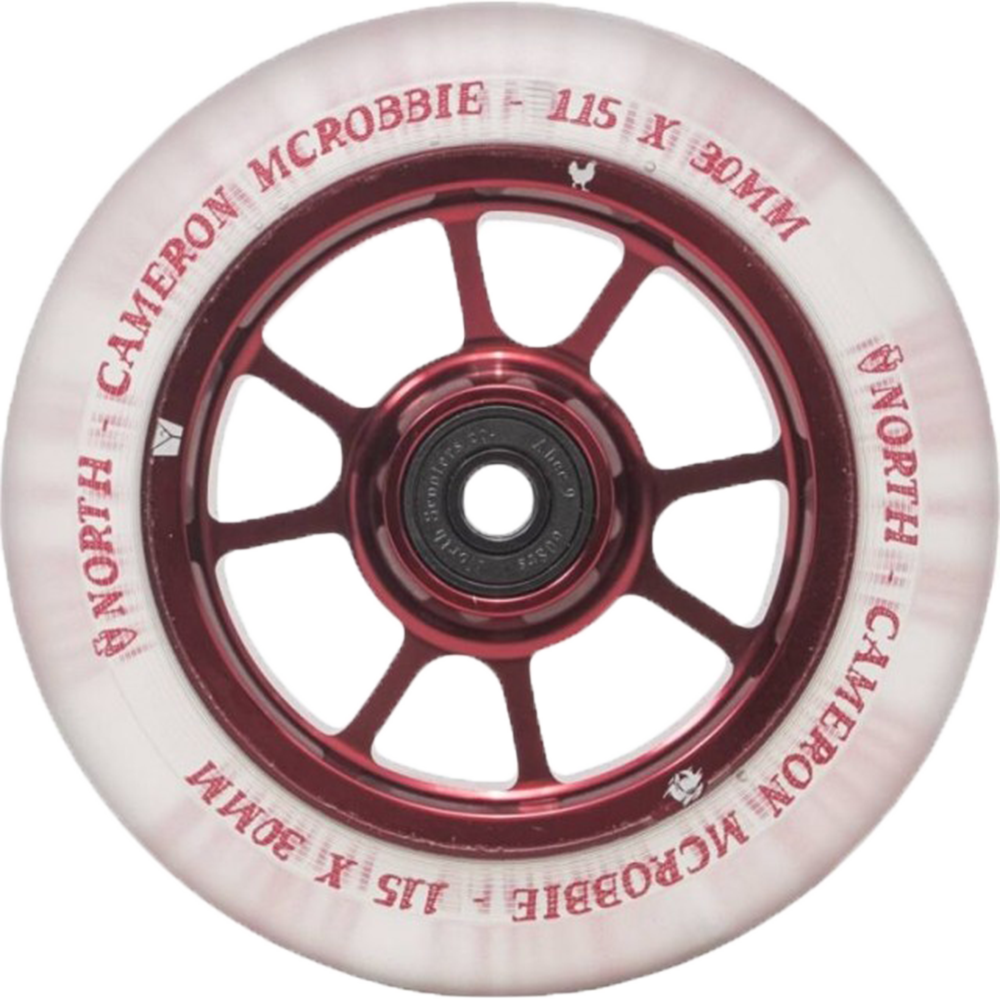 north-mcrobbie-signature-rollen-115mm-wine-red-clear-pu image 6