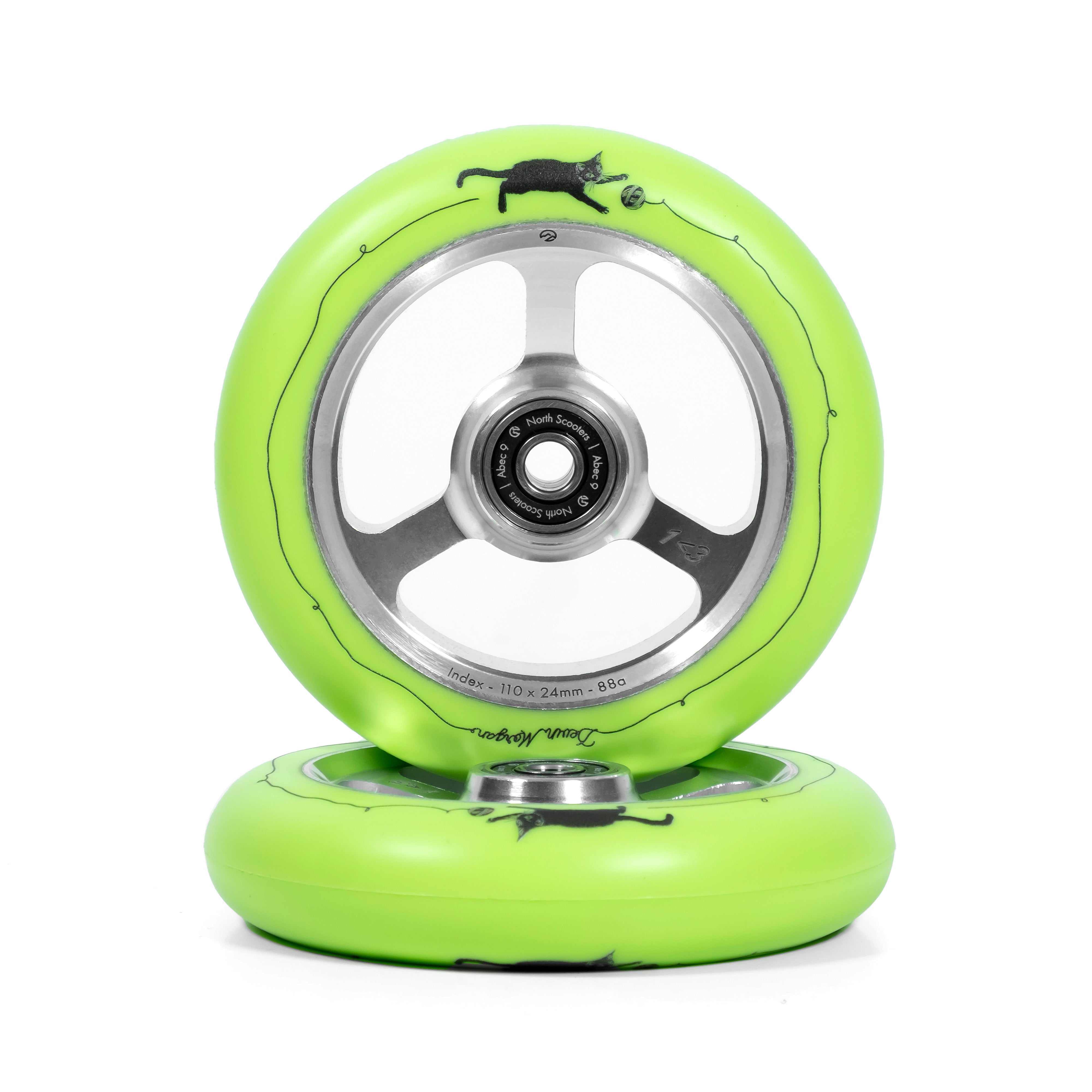 north-signal-devin-morgan-signature-scooter-rollen-110mm-gr-n image 1