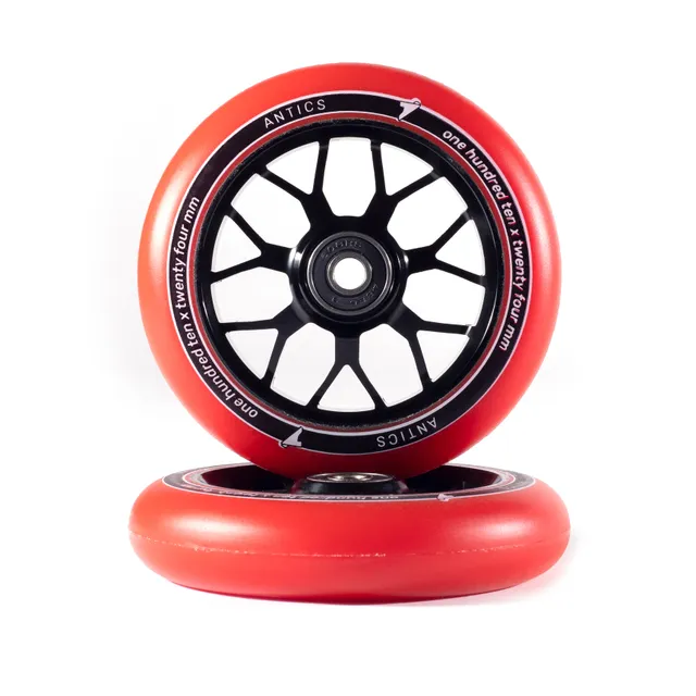 antics-glider-110-mm-stunt-scooter-rollen-rot-88a image 1
