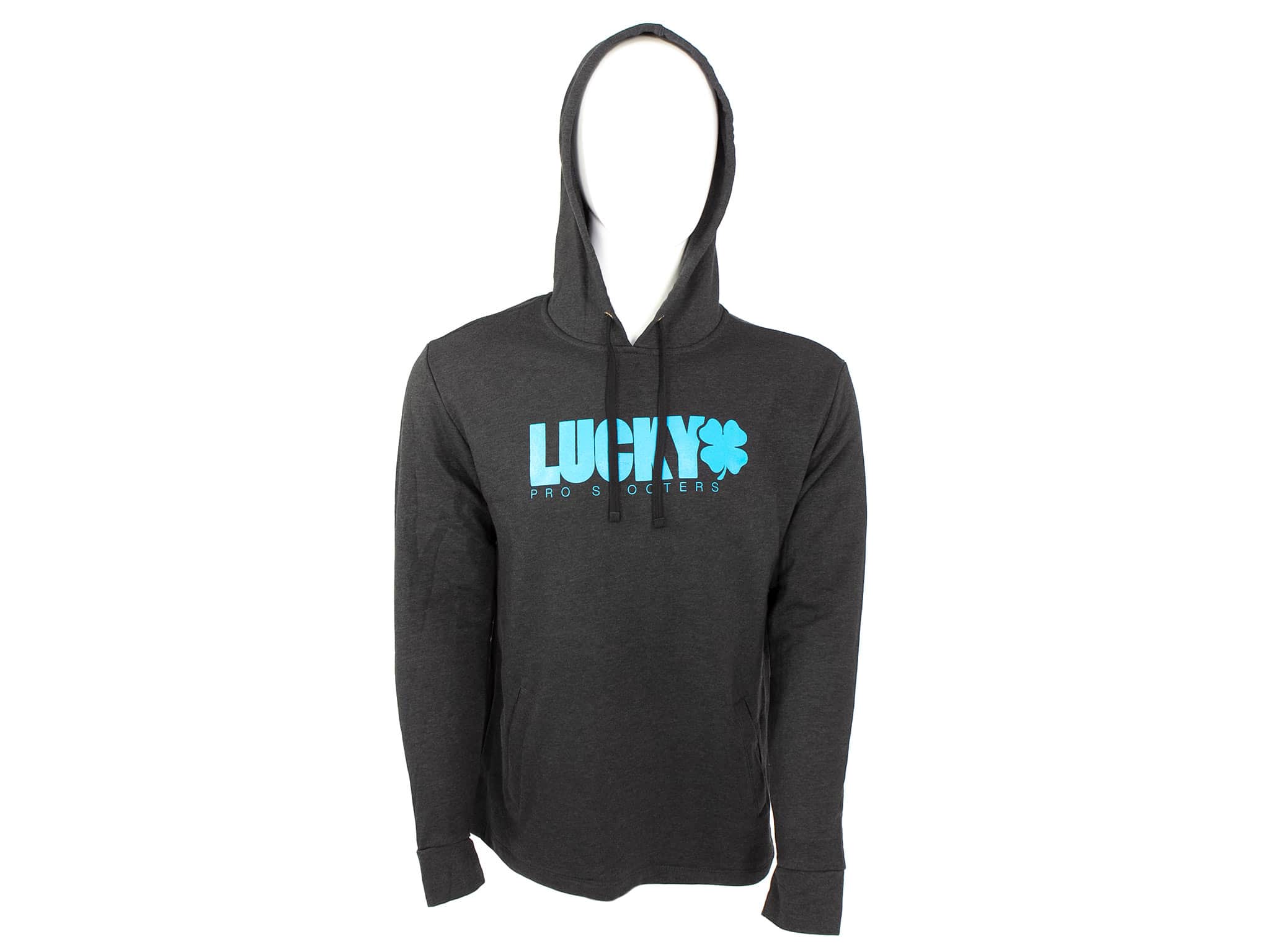 lucky-prospect-solid-logo-hoodie-charcoal-kapuzenpullover image 1