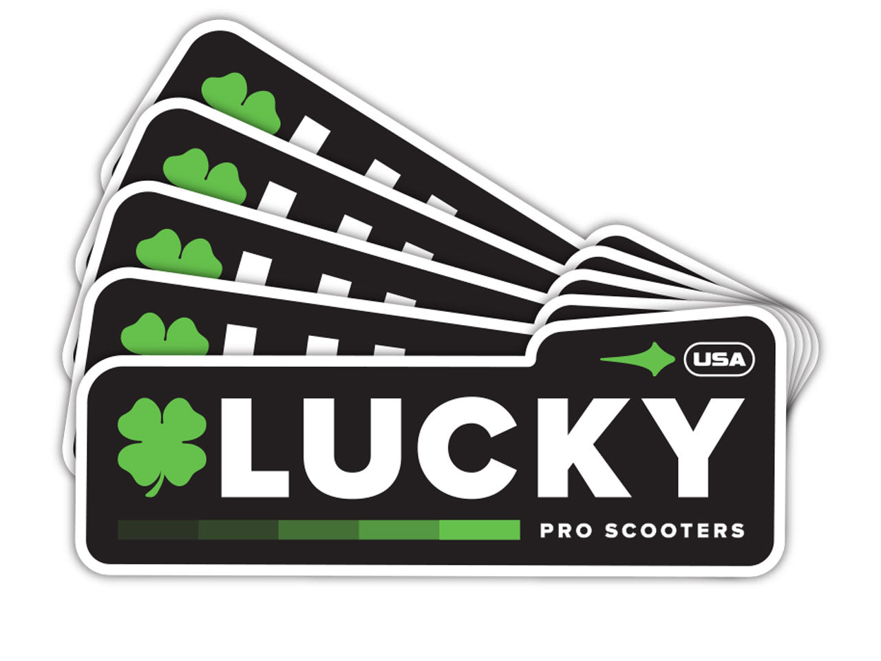 lucky-retro-sticker-pack-aufkleber-5-st-ck image 1