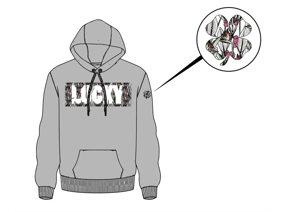 lucky-prospect-birds-of-paradise-hoodie-kapuzenpulli-l image 1
