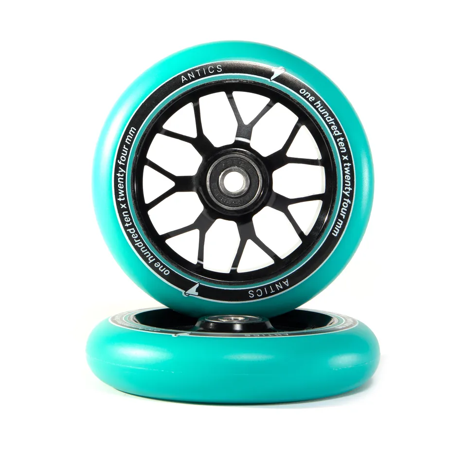 antics-glider-scooter-rollen-110mm-teal-88a-einzeln image 1