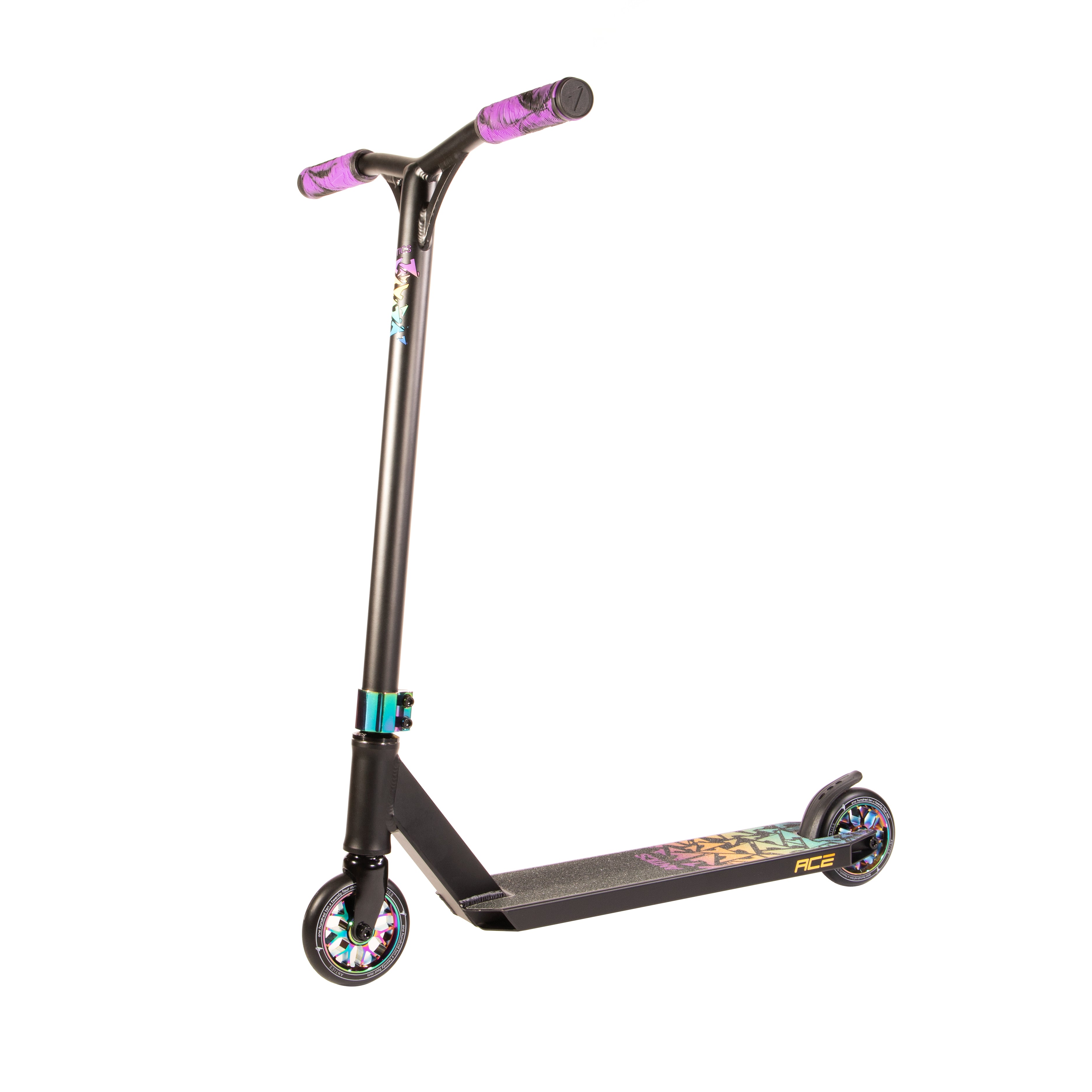 antics-ace-complete-stunt-scooter-matte-black-oilslick image 1