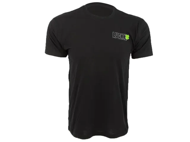 lucky-prospect-logo-outline-t-shirt-schwarz image 1
