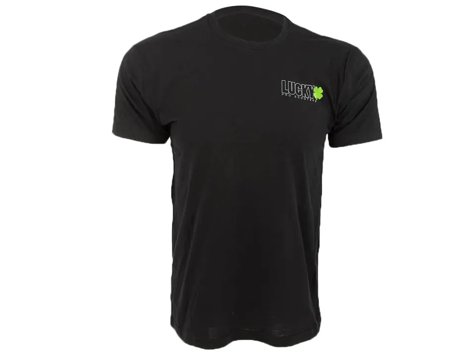 lucky-prospect-logo-outline-t-shirt-schwarz image 1