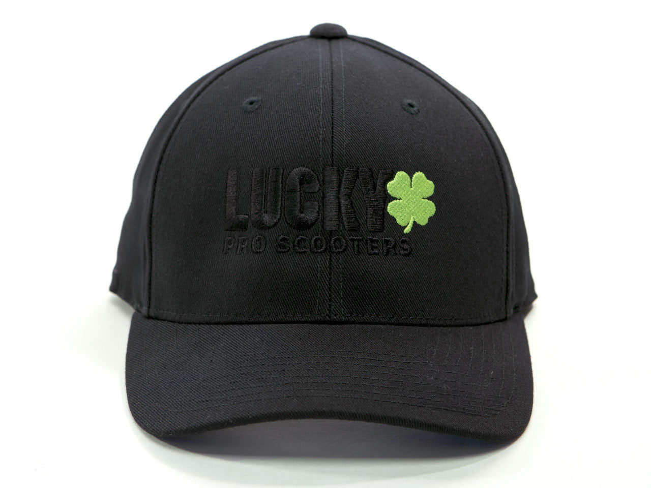 lucky-prospect-cap-black-logo-basecap-schwarz image 2