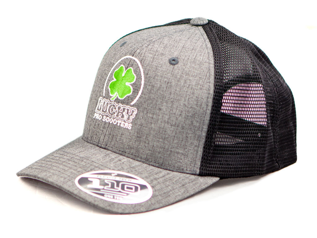 lucky-prospect-round-logo-snapback-cap-schwarz image 2
