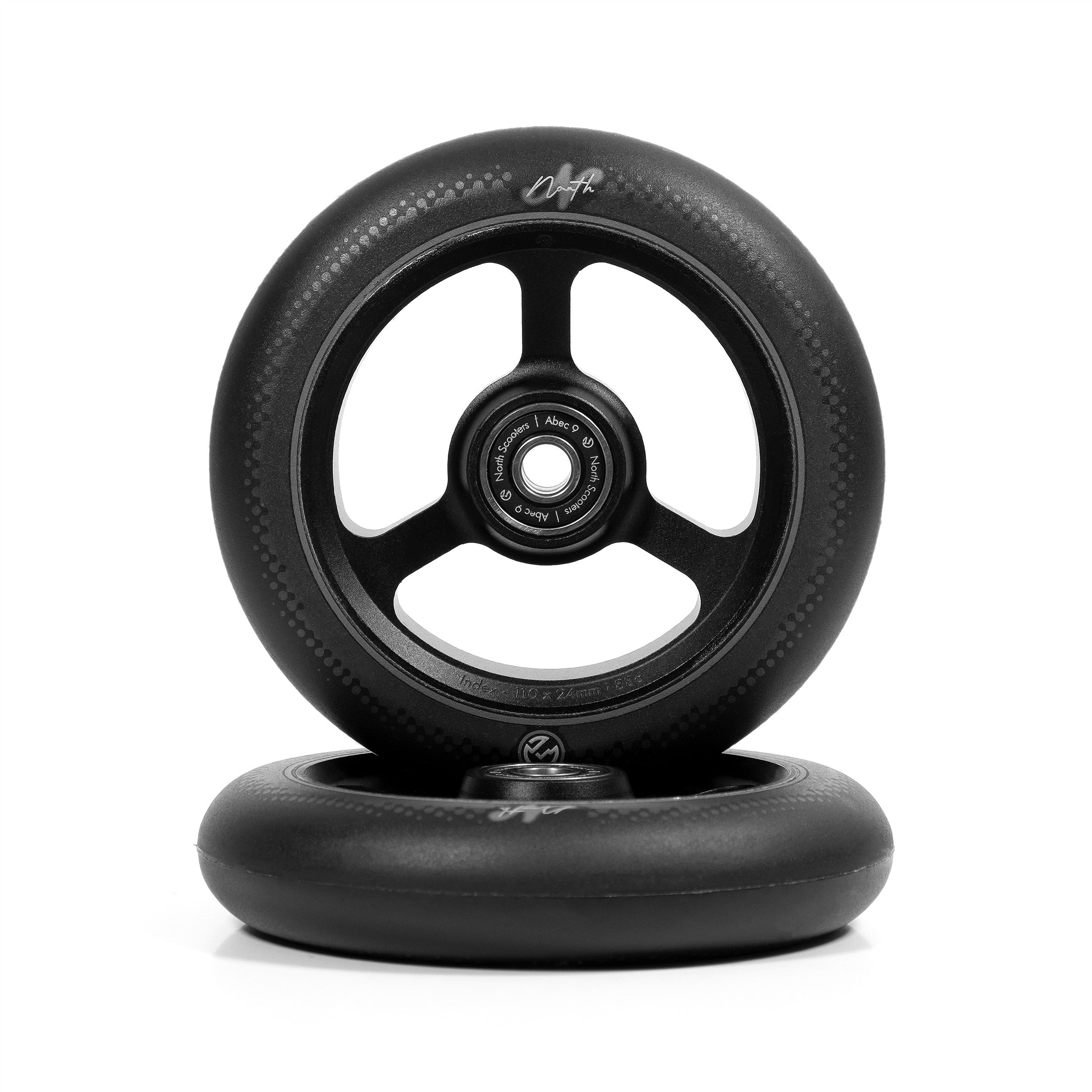 north-index-g8-stunt-rolle-110mm-wine-red-wei-88a-paar image 2