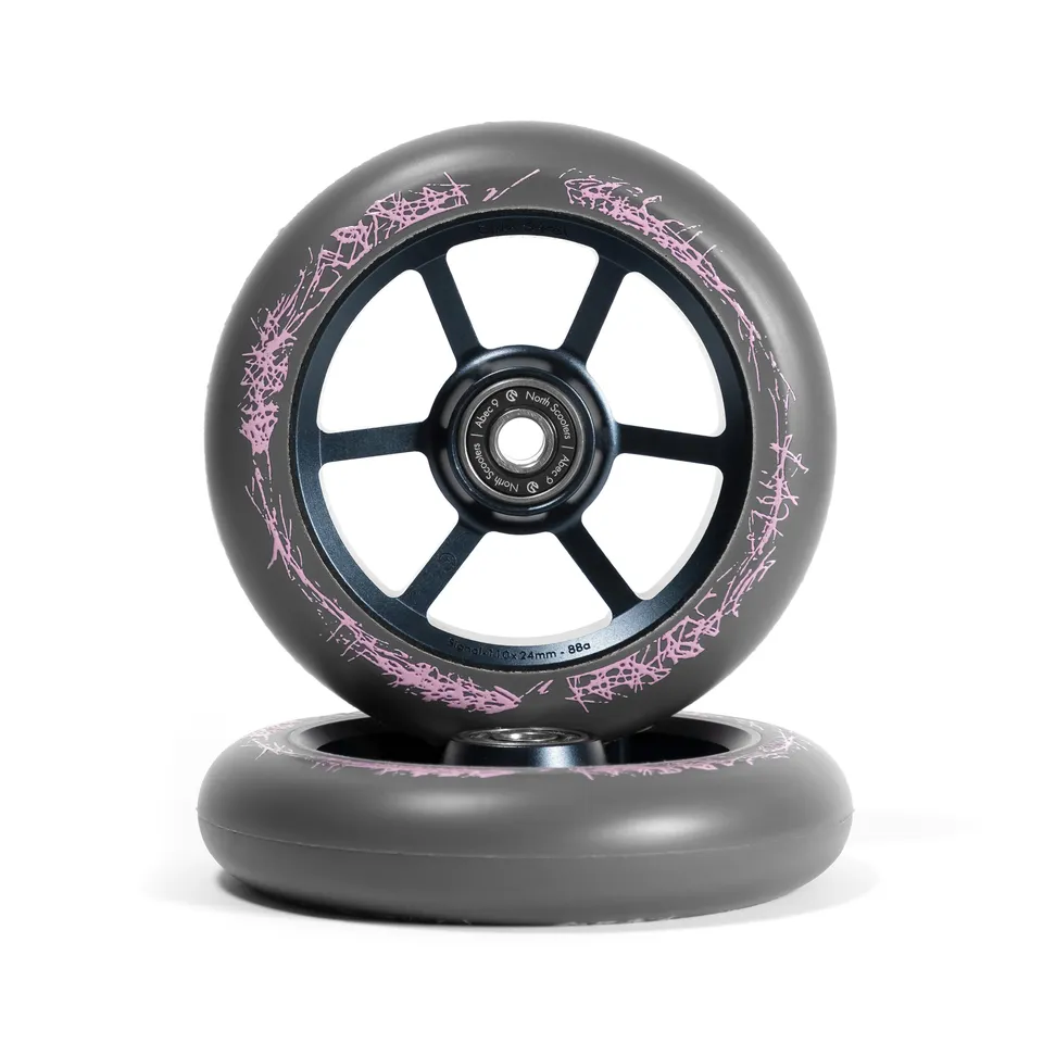 north-scooters-sekel-signature-rollen-110mm-navy-grau image 1