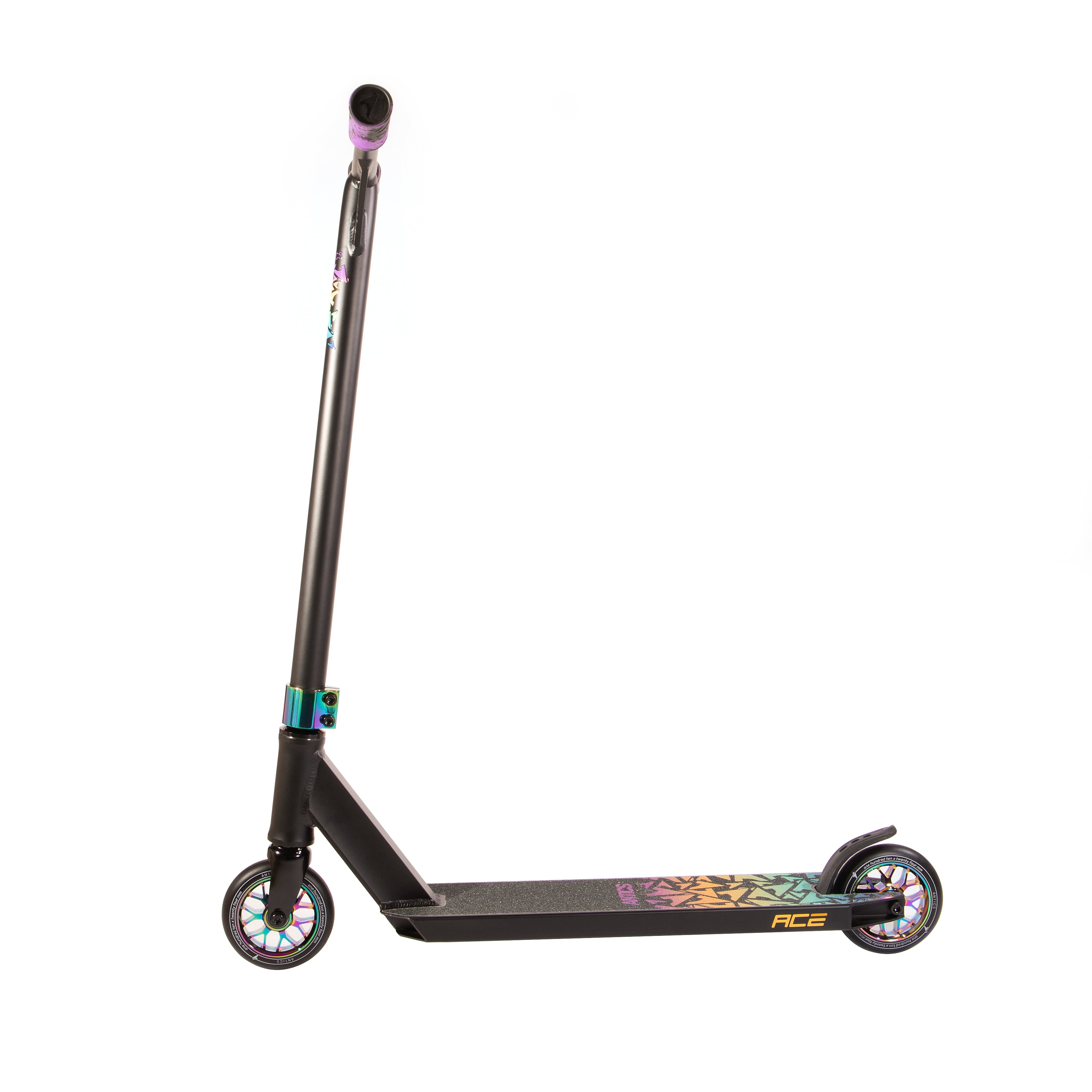 antics-ace-complete-stunt-scooter-matte-black-oilslick image 2