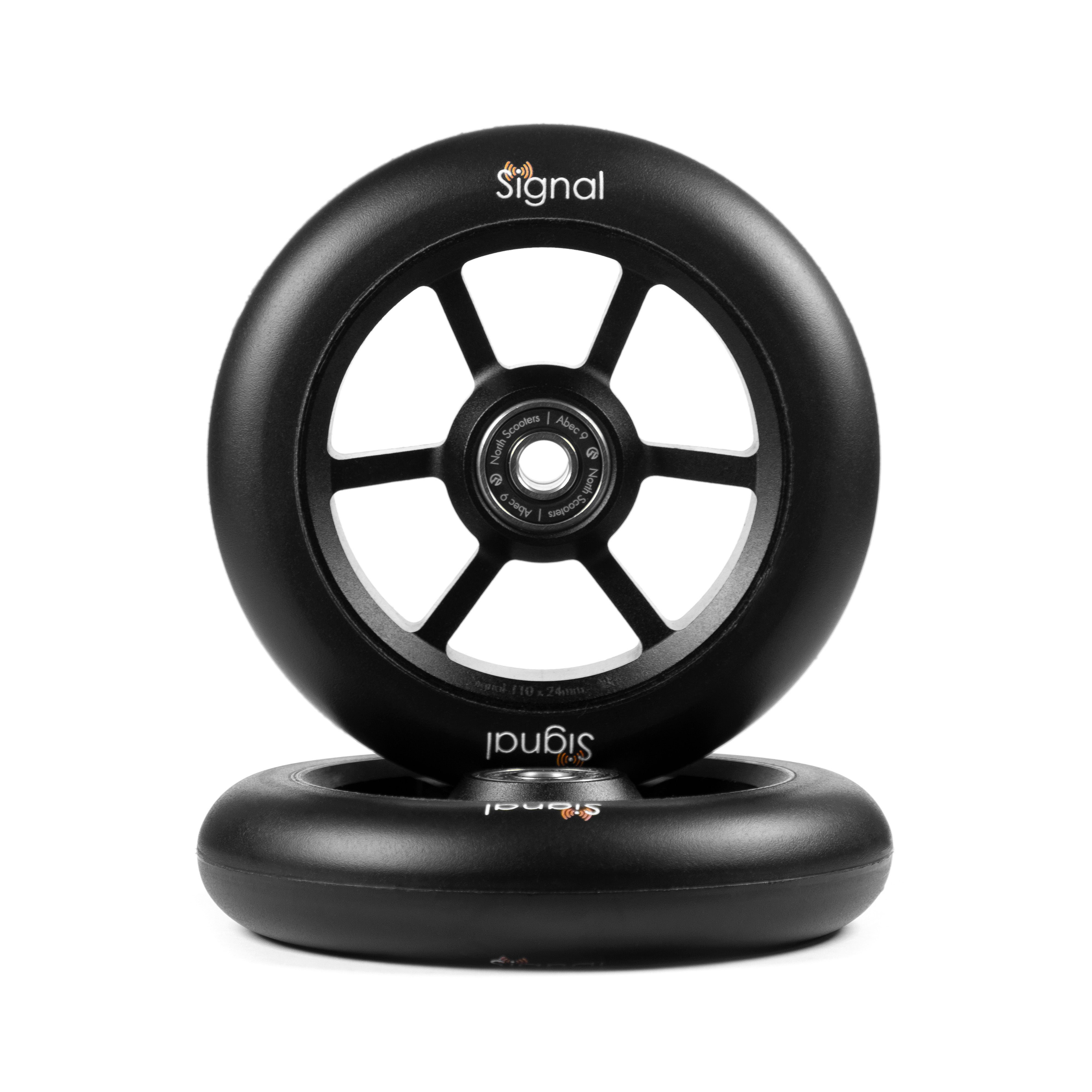 north-signal-v3-stunt-scooter-rollen-110mm-rust-black-pu image 3