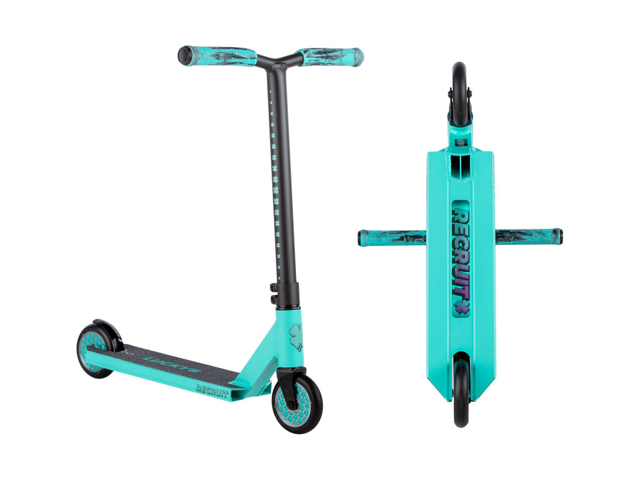 lucky-recruit-mini-stunt-scooter-motion-teal-kinder-17-zoll image 1