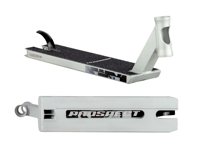 lucky-prospect-deck-19-5x5-zoll-matte-raw-stunt-scooter-alu image 1