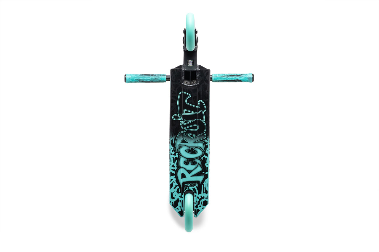 lucky-recruit-mini-pro-scooter-komplett-black-teal-110mm image 5