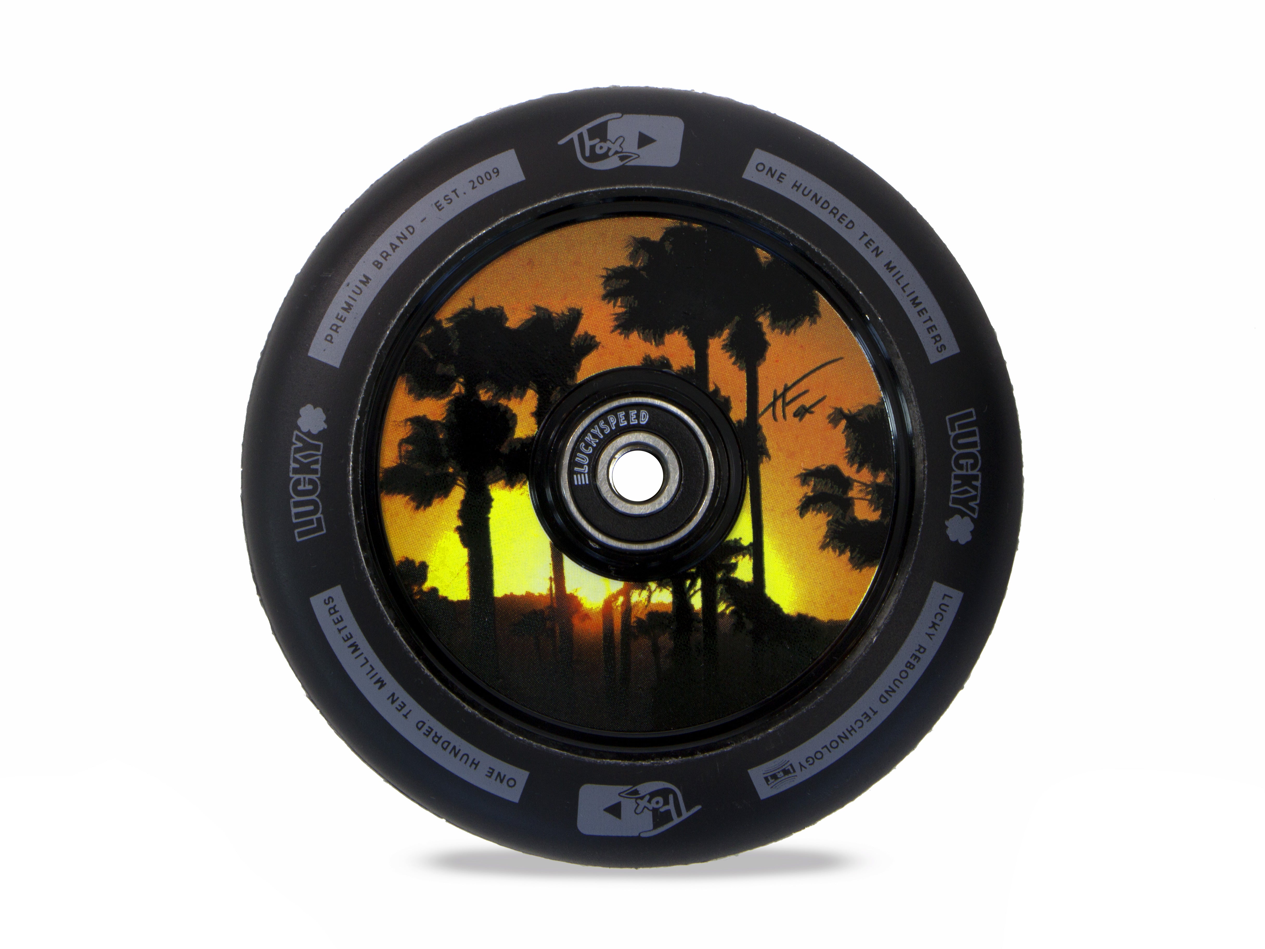 lucky-prospect-tfox-110mm-scooter-rolle-schwarz image 1