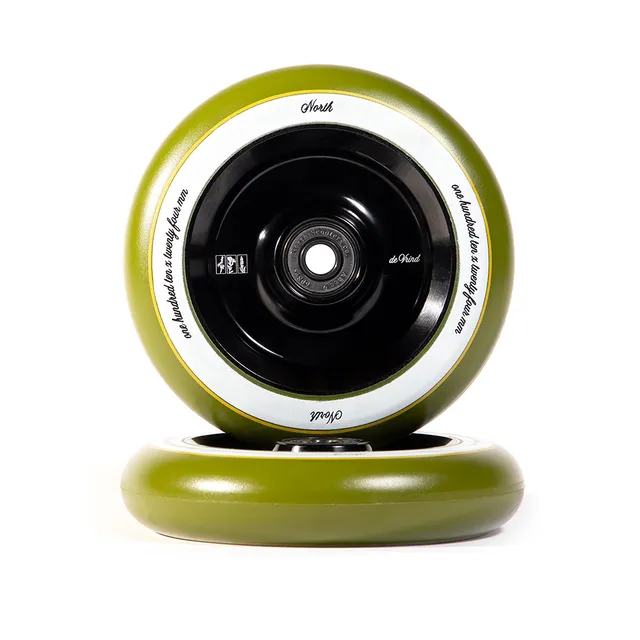 north-jon-dev-signal-rollen-stuntscooter-110x24-oliv image 1