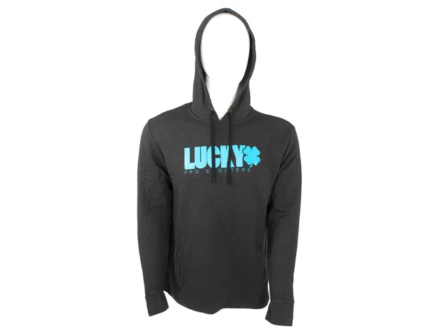 lucky-prospect-solid-logo-hoodie-charcoal-kapuzenpullover image 1