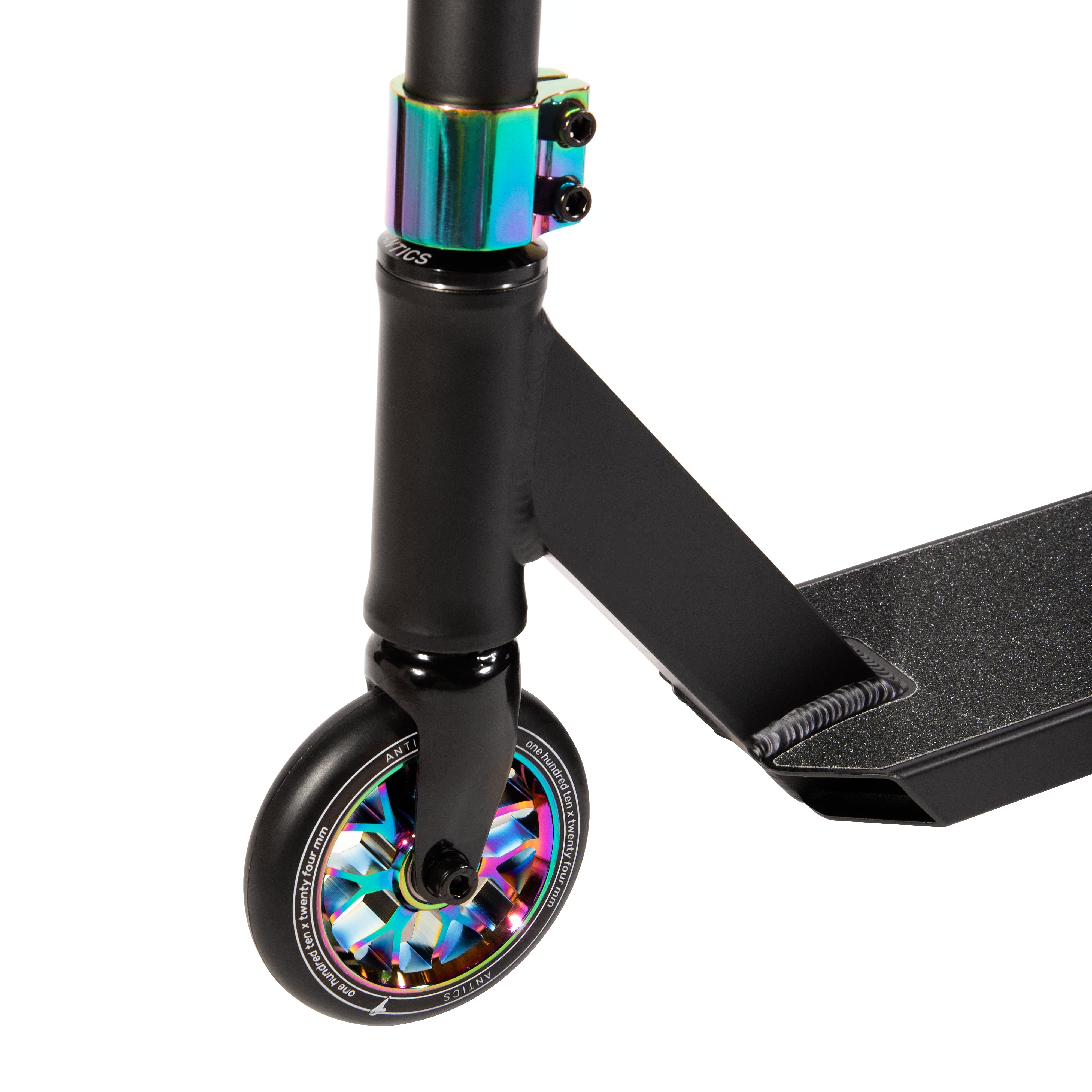 antics-ace-complete-stunt-scooter-matte-black-oilslick image 3
