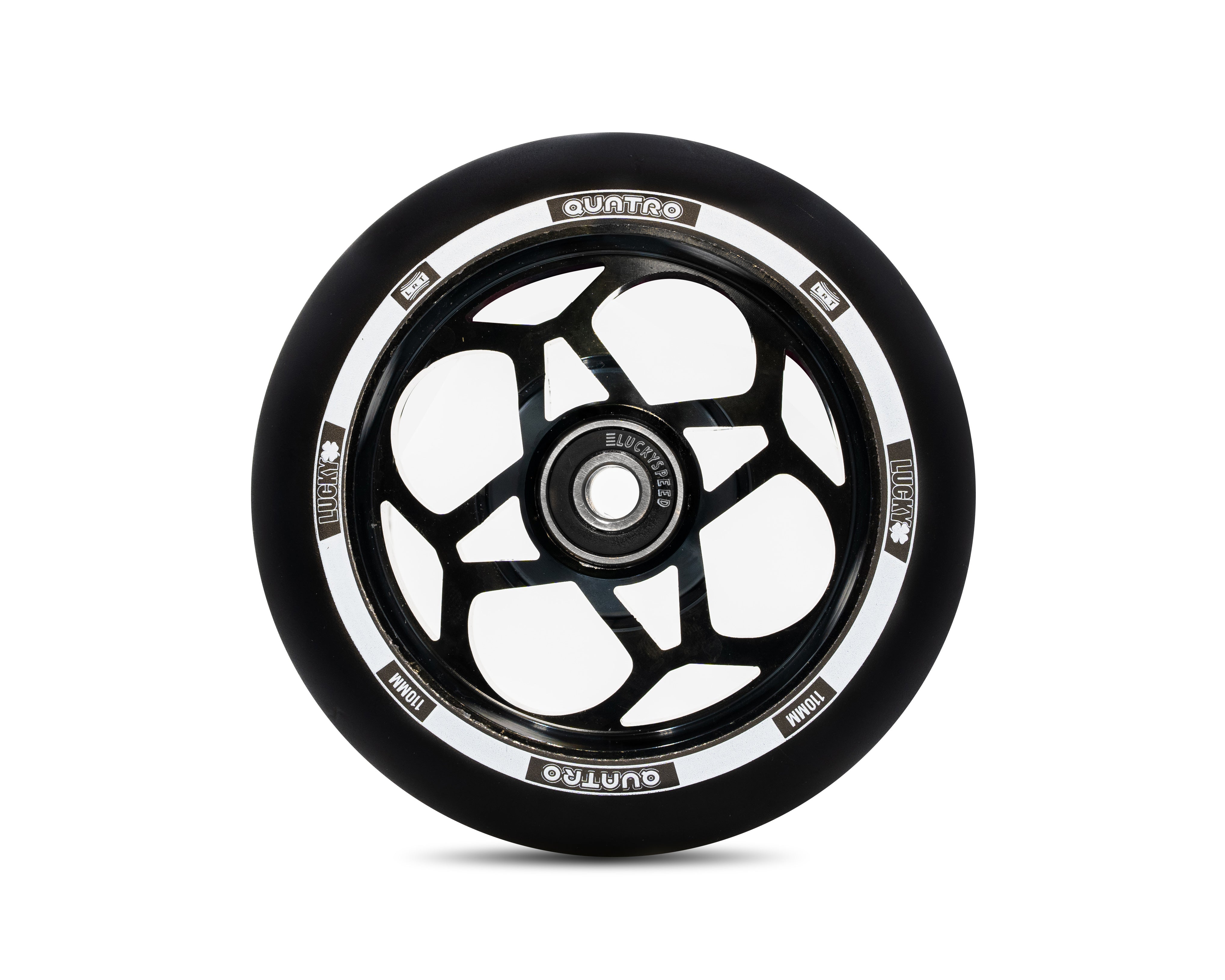 lucky-prospect-quatro-pro-scooter-rad-110mm-black-teal image 1