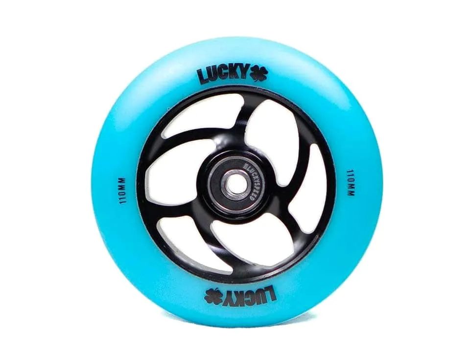 lucky-prospect-torsion-110mm-rolle-black-teal image 1