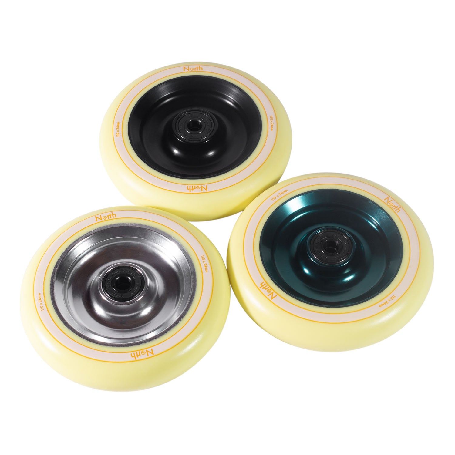 north-signal-fullcore-110mm-stunt-rollen-matt-schwarz-creme image 5