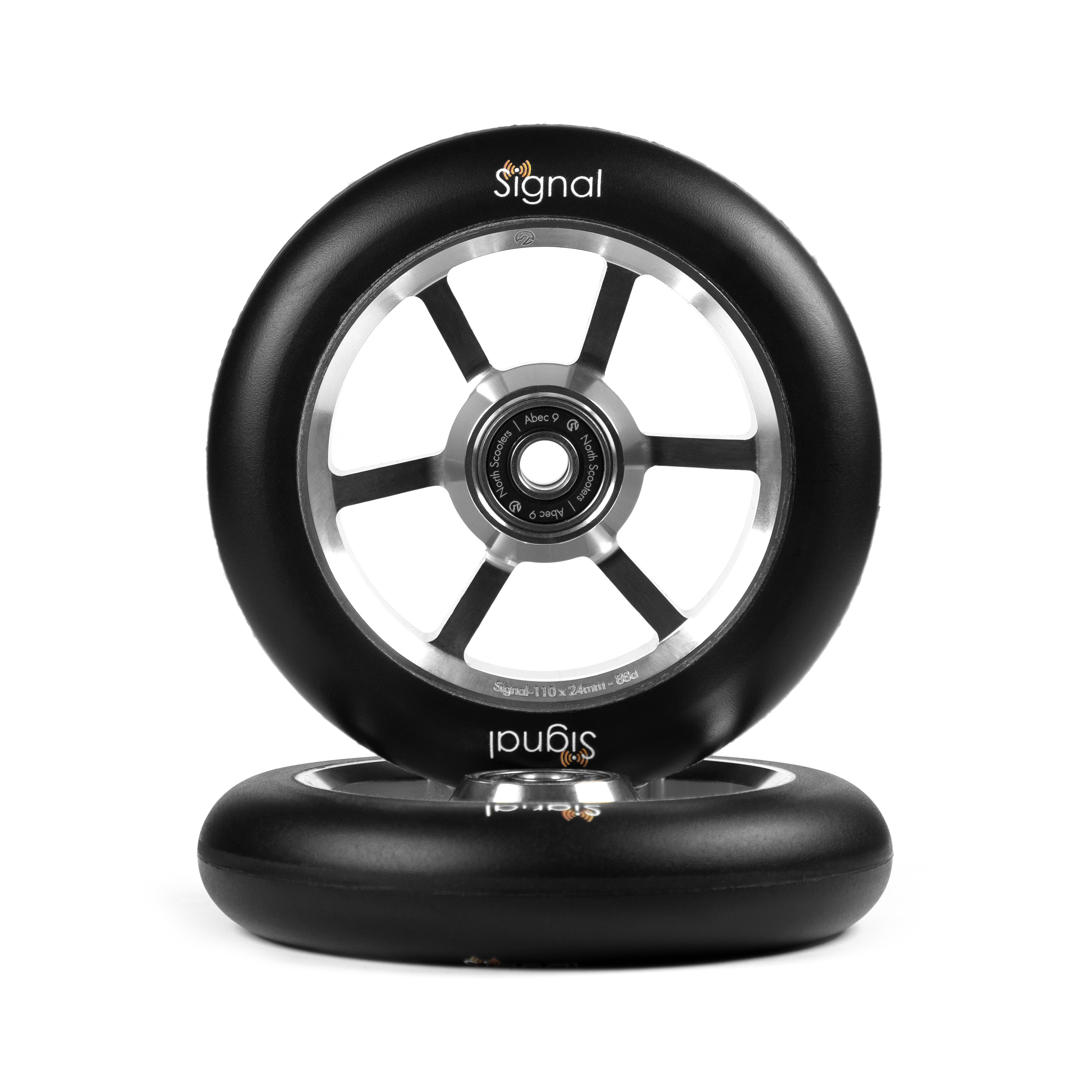 north-signal-v3-stunt-scooter-rollen-110mm-rust-black-pu image 4