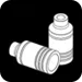 lucky-prospect-scooter-pegs-alu-schwarz-st-ck image 1